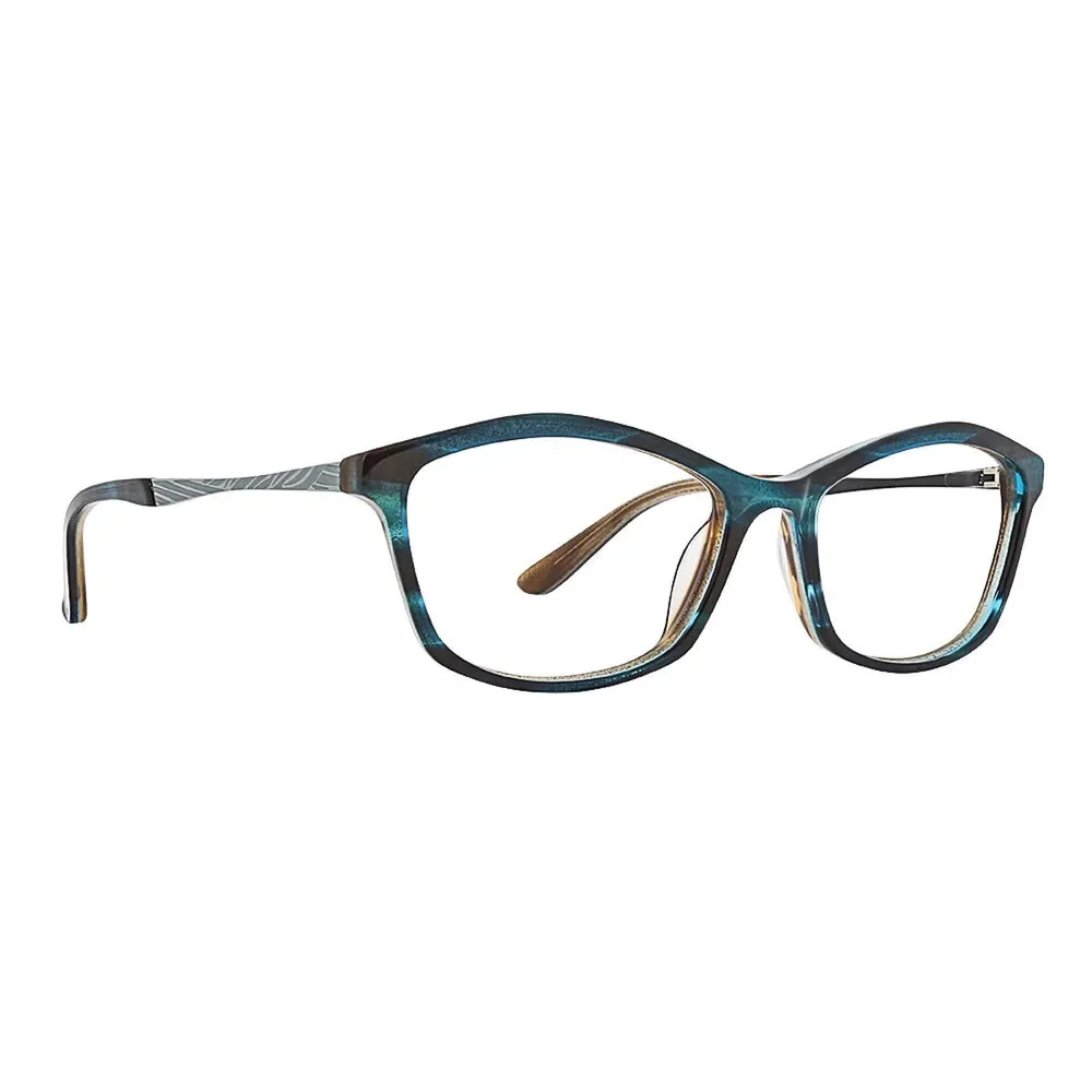 NWT Xoxo XOXO-AVILA-TEAL 53mm New Eyeglasses